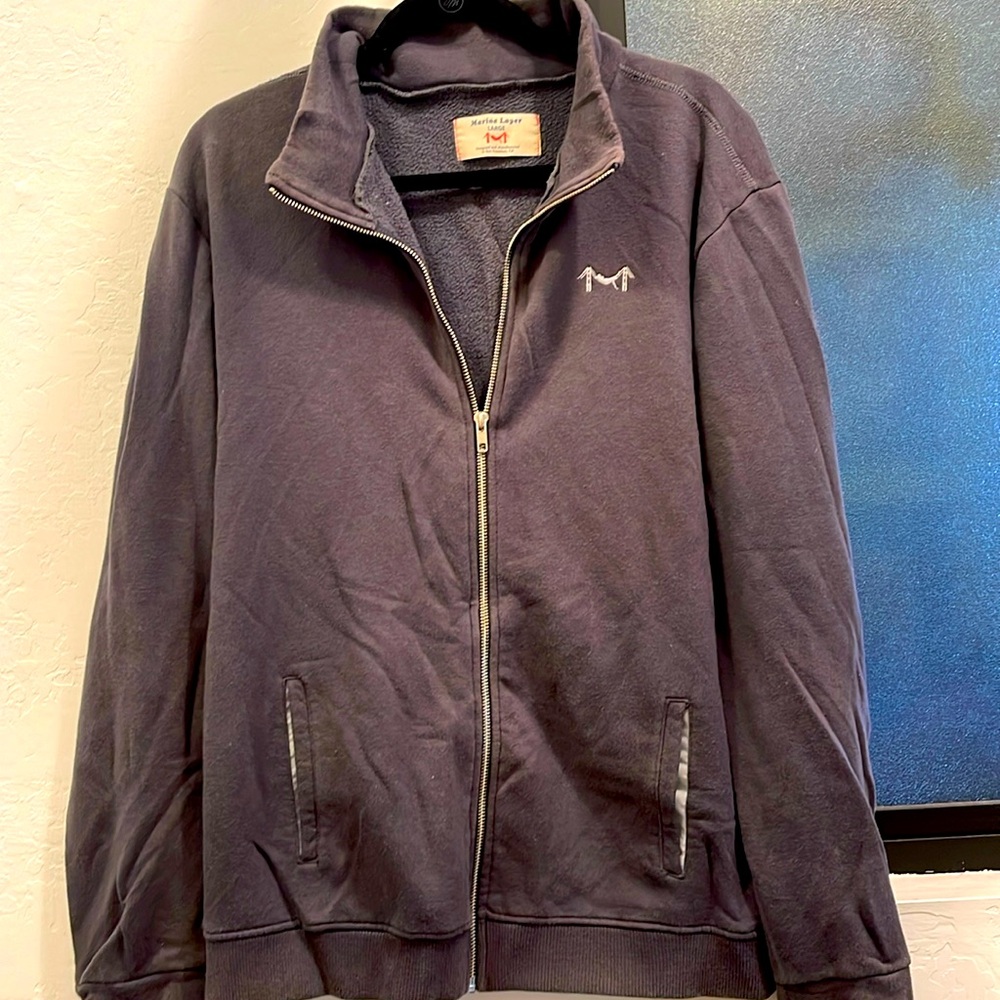 Marine Layer men's zip up